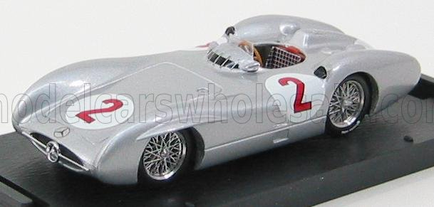 MERCEDES BENZ F1 W196c Gp Gb N 2 1954 Karl Kling, Silver