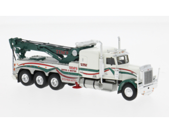 PETERBILT 359 эвакуатор (1973), white/green
