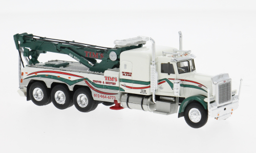 PETERBILT 359 эвакуатор (1973), white/green