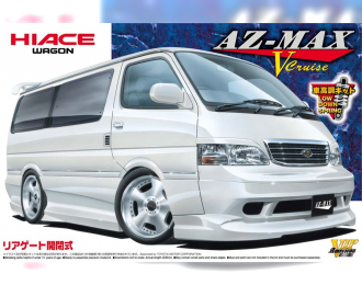 Сборная модель TOYOTA Hiace 1999г. Azmax KZM100