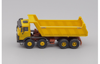 MERCEDES-BENZ NG 4-Axle Meiller Dump Truck, yellow