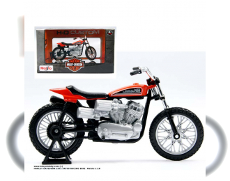 HARLEY DAVIDSON XR750 Racing Bike (1972), black / orange