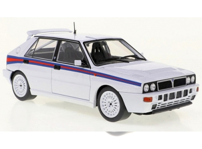 LANCIA Delta Integrale 16V (1989), white / dekor
