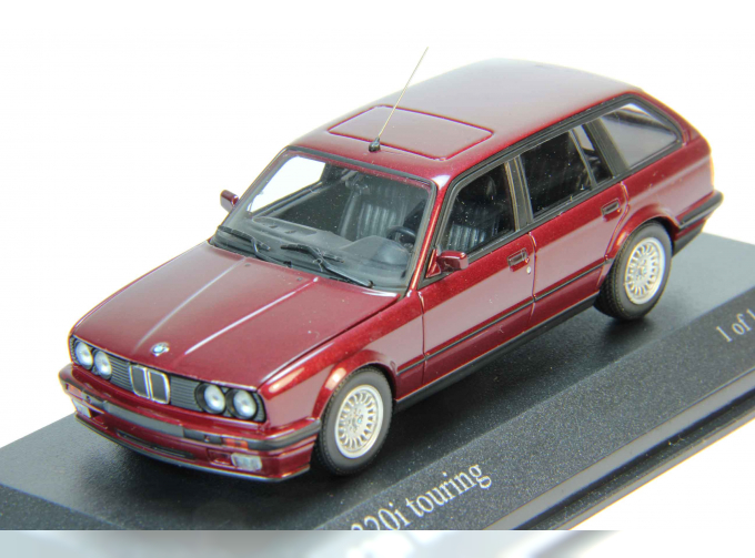 BMW 3-series Touring E30 (1989), calypso red