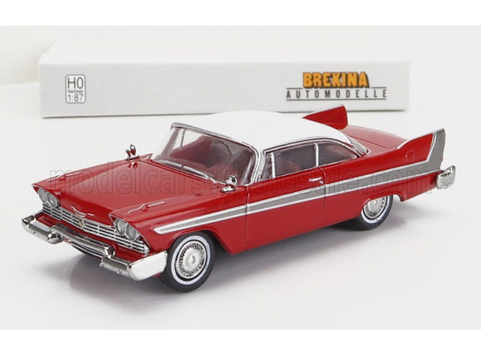 PLYMOUTH Fury 1958, Red White