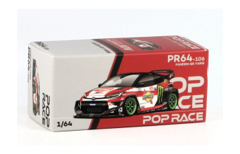 TOYOTA Pandem GR Yaris #87, red/white