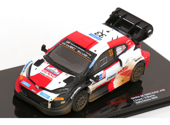 TOYOTA GR Yaris Rally №33 Rally Estonia E. Evans – S. Martin (2022)