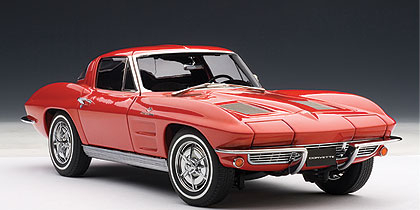 CHEVROLET Corvette COUPE 1963, RIVERSIDE RED