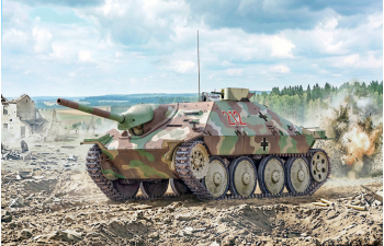 Сборная модель Jagdpanzer 38 (t) Hetzer German Army 1943