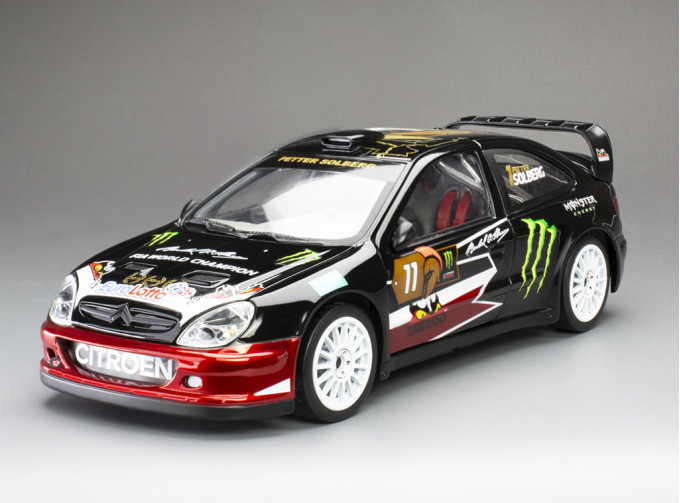 CITROEN Xsara WRC №11 P.Solberg / Gymkhana Grid (2016), red / black