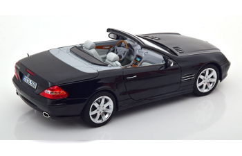 MERCEDES-BENZ SL 500 R230 Convertible (2003), black