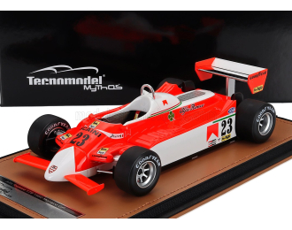 ALFA ROMEO F1 179 №23 Monaco Gp Bruno Giacomelli (1980), White Red