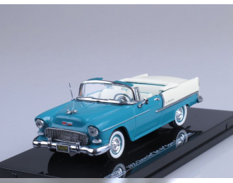 CHEVROLET Bel Air Convertible (1955), turquoise