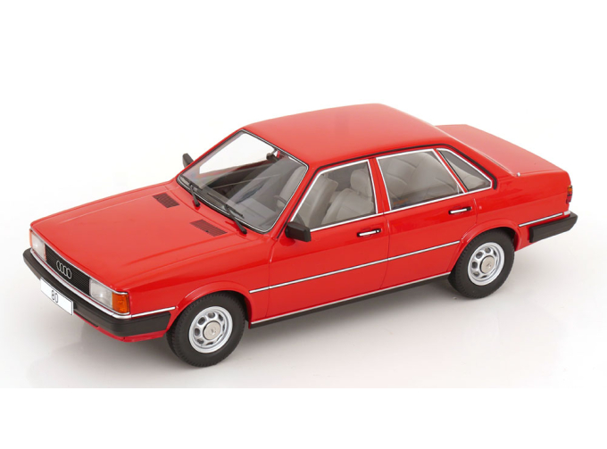 AUDI 80 (B2) (1978), red