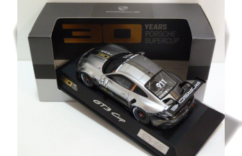 PORSCHE 911 992 Gt3 N911 Supercup (2022) - 30 Years Supercup Edition 1993-2023, Silver Black