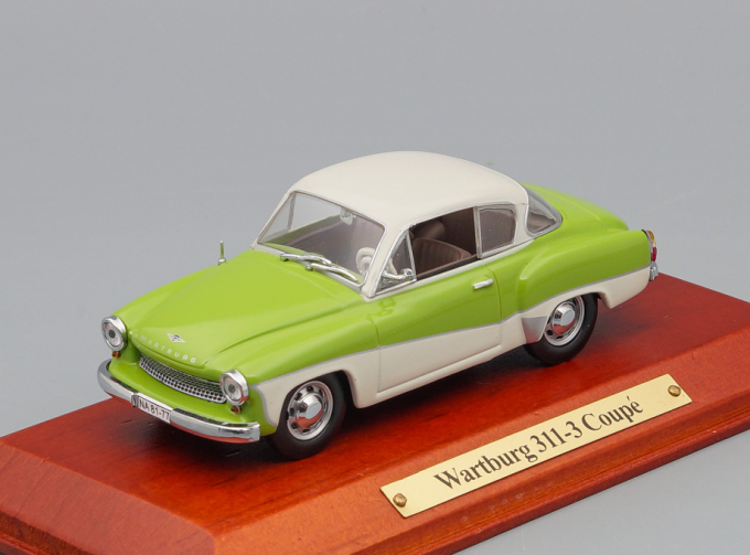 WARTBURG 311-3 Coupe, green / grey