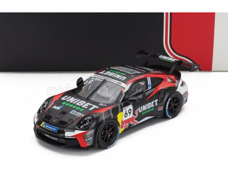 PORSCHE 911 992 Gt3 Cup Team Nationale Autoclub Excelsior №69 Winner Porsche Cup Zolder (2024) Kalle Rovanpera, Black