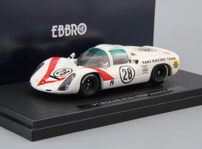 PORSCHE 910 Japan GP #28 (1968), white