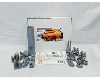 Сборная модель полуприцепа-цистерны SF 3328