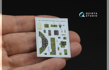 3D Декаль интерьера кабины FM-2 Wildcat (Hobby Boss)