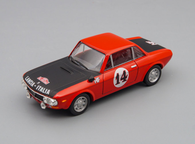 LANCIA Fulvia HF 1966 #14, red / black