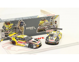 Набор из двух моделей PORSCHE 911 GT3 R #98 & BMW M6 GT3 #99 #98 E. Bamber, N. Tandy, L. Vanthoor & #99 A. Sims, N. Catsburg, N. Yelloly Winner 24h Spa &Winner 24h Nürburgring (2020)