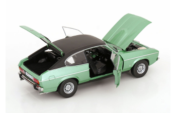 FORD Capri MK2 Ghia (1974-1977), green metallic/ matt-black