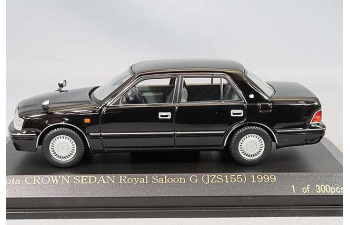 TOYOTA Crown Royal Saloon G (JZS175) (1999), black 