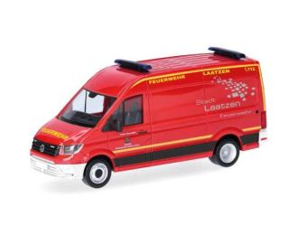 VOLKSWAGEN Crafter HD Freiwillige Fire Department Laatzen, red / yellow