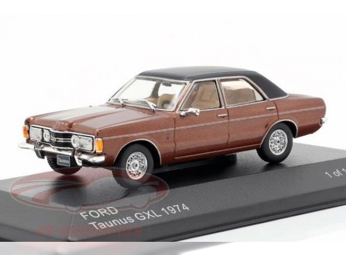 FORD Taunus GXL 1974 Metallic Brown / Black