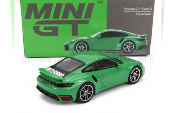 PORSCHE 911 992 Turbo S Coupe Rhd (2020), Python Green