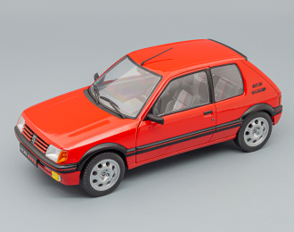 PEUGEOT 205 1.9 GTI (1988), red