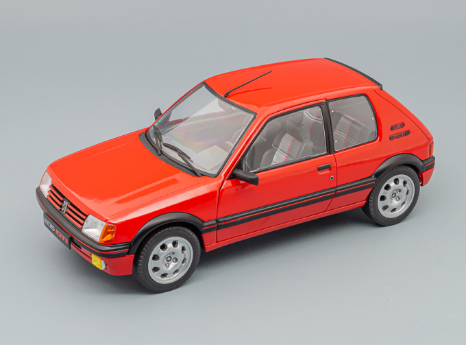 PEUGEOT 205 1.9 GTI (1988), red