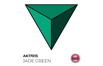 Краска акриловая QUICK GEN - Нефритово-зелёный / JADE GREEN, 18мл
