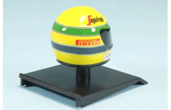 Mini Helmet Toleman TG183B / Toleman TG184 Ayrton Senna (1984)