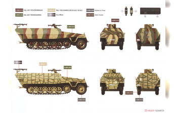 Сборная модель Бронетранспортёр Sd.Kfz.25 Ausf.D