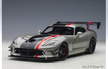 Dodge Viper ACR 2017 (billet silver metallic/black stripes)