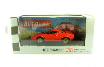 LANCIA Stratos Modele Exclusif AUTOHEBDO Edition 7, red