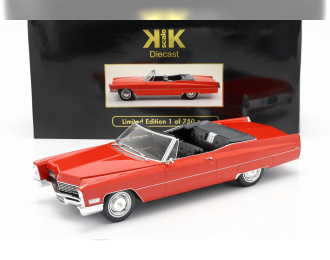 CADILLAC Deville Convertible 1968 Red