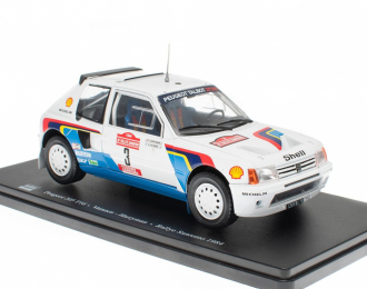 PEUGEOT 205 Turbo 16 #3 "Peugeot Talbot Sport" Vatanen/Harryman Winner Rally San Remo (1984)