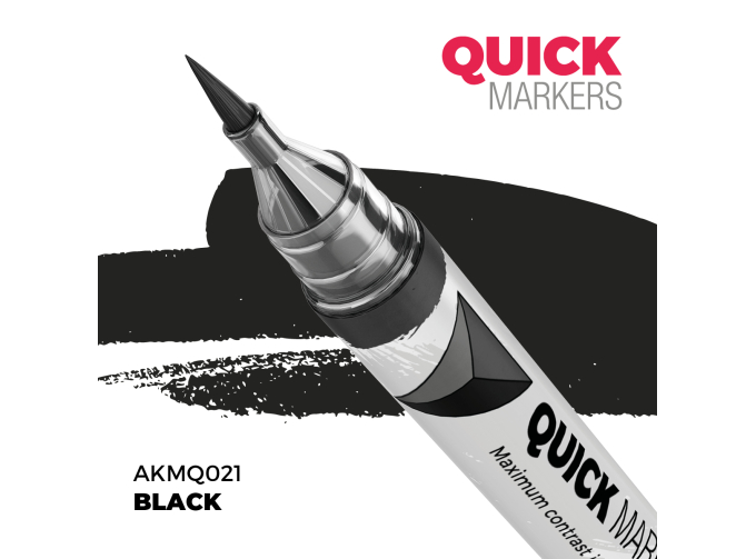 Маркер QUICK MARKER - Чёрный / Black