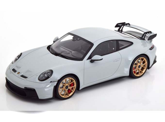 PORSCHE 911 (992) GT3 (2021), light grey golden