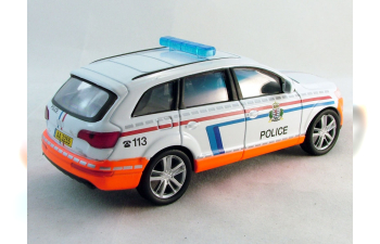 AUDI Q7 Police Luxembourg, Полицейские Машины Мира 28, белый