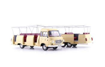 Barkas B 1000 Aussichtswagen Expreß 800, yellow, DDR, 1965