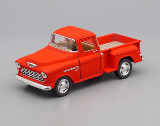 CHEVROLET Stepside Pick-up (1955), matte red