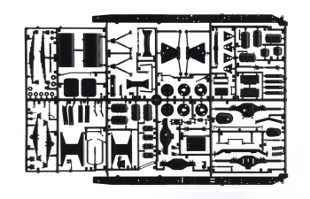 Сборная модель DAF 95 380 Space Cab Tractor Truck 3-assi 1980