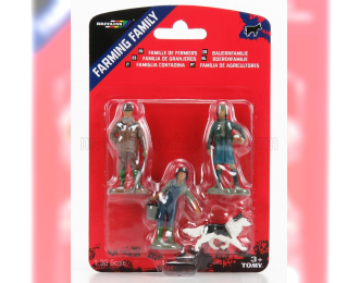 ACCESSORIES Farming Family Figures - Famiglia Contadina, Various