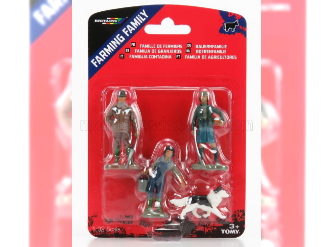 ACCESSORIES Farming Family Figures - Famiglia Contadina, Various