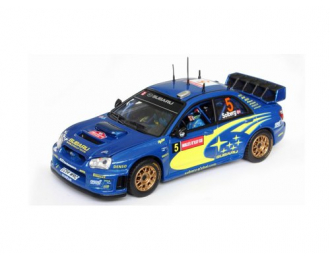 SUBARU Impreza WRC05 Rally Wales P.Stolberg, blue