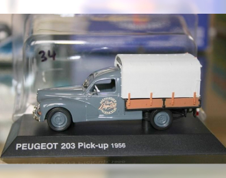 PEUGEOT 203 Pick-up (1956), grey